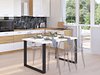 Bord Tucson 136 (Hvit + Svart)