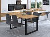 Bord Tucson 137 (Artisan eik + Svart)