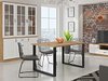Bord Tucson 137 (Lancelot eik + Svart)