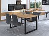 Bord Tucson 137 (Lancelot eik + Svart)