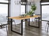 Bord Tucson 138 (Artisan eik + Svart)