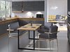 Bord Tucson 138 (Artisan eik + Svart)