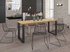 Bord Tucson 138 (Artisan eik + Svart)