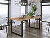 Bord Tucson 138 (Lancelot eik + Svart)