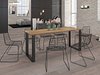 Bord Tucson 138 (Lancelot eik + Svart)