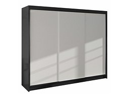 Garderobeskap Closico Durion II (Svart + Hvit)