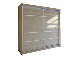 Garderobeskap Closico Cavaris IV (Sonoma eik)