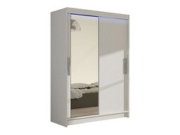 Garderobeskap Closico Pacron VI (Hvit)
