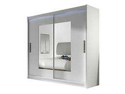 Garderobeskap Closico Pallor VII (Hvit)