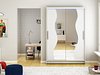 Garderobeskap Closico Pacron S (Hvit)