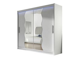 Garderobeskap Closico Pallor X (Hvit)