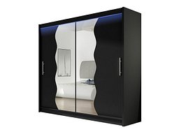 Garderobeskap Closico Pallor X (Svart)