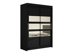 Garderobeskap Closico Pacron V (Svart)