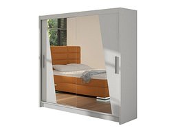 Garderobeskap Closico Pallor XIV (Hvit)