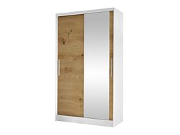 Garderobeskap Closico Structor VI (Hvit + Artisan eik)