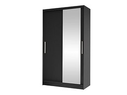 Garderobeskap Closico Structor VI (Svart)