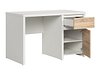 Skrivebord Nolroma 100 (Hvit + Sonoma eik)