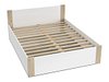 Seng Aurora 154 (Hvit + Furu)