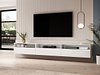 TV-benk Serodeu 105 (Hvit + Høyglans hvit)