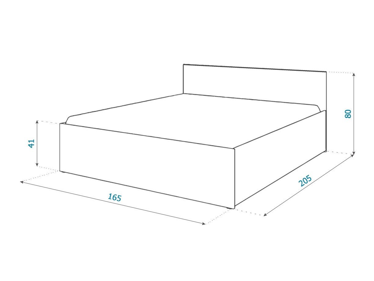 Seng Aurora 145 (Hvit)