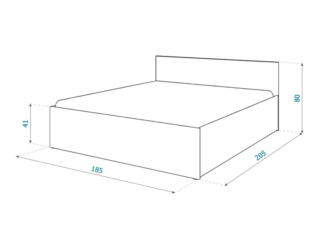 Seng Aurora 145 (Hvit)