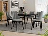 Stol Racine 114 (Svart + Magic Velvet 2217)