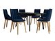 Spisegruppe Racine 139 (Brun + Magic Velvet 2216)