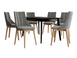 Spisegruppe Racine 139 (Brun + Magic Velvet 2217)