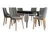 Spisegruppe Racine 139 (Brun + Magic Velvet 2217)