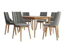 Spisegruppe Racine 139 (Brun + Magic Velvet 2217)