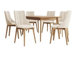 Spisegruppe Racine 139 (Brun + Magic Velvet 2250)