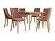 Spisegruppe Racine 139 (Brun + Magic Velvet 2258)