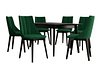 Spisegruppe Racine 139 (Svart + Magic Velvet 2225)