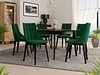 Spisegruppe Racine 139 (Svart + Magic Velvet 2225)