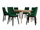 Spisegruppe Racine 139 (Svart + Magic Velvet 2225)