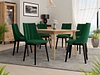 Spisegruppe Racine 139 (Svart + Magic Velvet 2225)