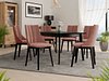 Spisegruppe Racine 139 (Svart + Magic Velvet 2258)