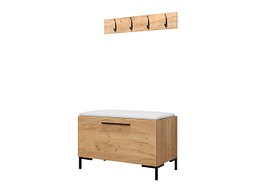 Møbler til entré Nomal VIII (Soft kunstskinn 017)