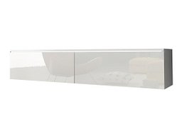 TV-benk Scientia (Hvit + Høyglans hvit)