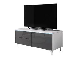 TV-benk Uva IV (Hvit + Blank grå)