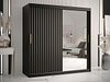 Garderobeskap Hartford 338 (Svart)