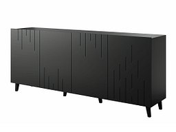 Skjenk Charlotte 175 (Svart)