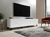 TV-benk Charlotte 181 (Hvit + Svart)