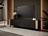 TV-benk Charlotte 184 (Svart + Craft eik)