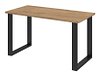 Bord Tucson 136 (Lancelot eik + Svart)