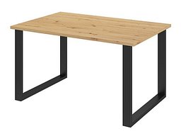 Bord Tucson 137 (Artisan eik + Svart)