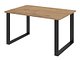 Bord Tucson 137 (Lancelot eik + Svart)