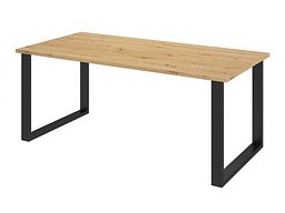 Bord Tucson 139 (Artisan eik + Svart)
