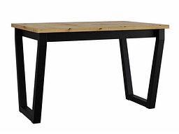 Bord Victorville 301 (Svart + Artisan eik)