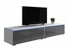 TV-benk Hortus (Hvit + Blank grå)